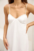 Angelic Maxi Dress White
