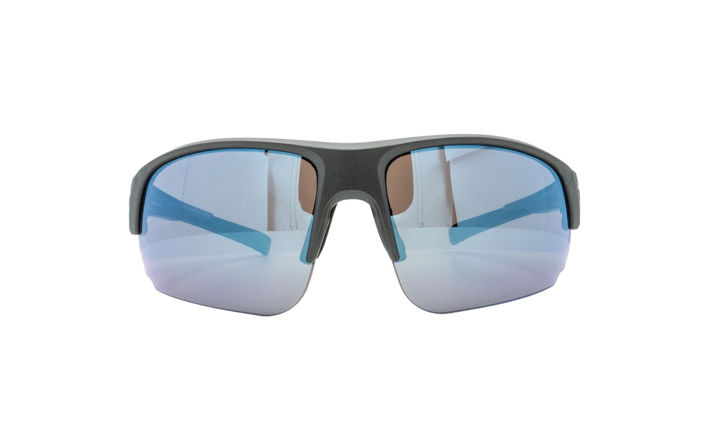 Changeup Dual Sunglasses Blue Baseball Tuned - Satin Carbon 8650129 060164