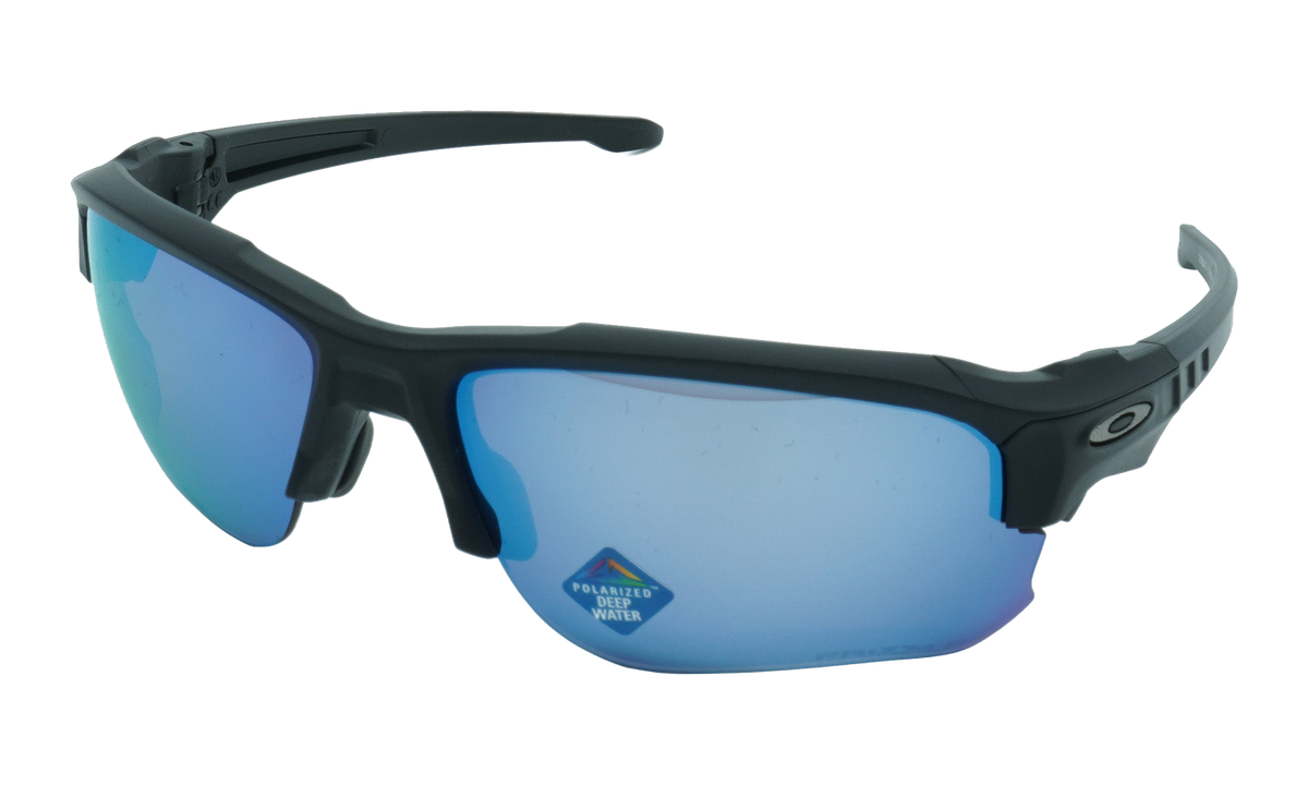 Standard Issue Speed Jacket Polarized Sunglasses Matte Black / PRIZM Deep Water Polarized OO9228 09