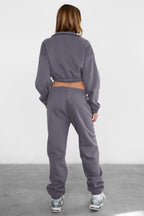 DOVE PLUS SIZE Plush Fleece High Waist Sweatpants