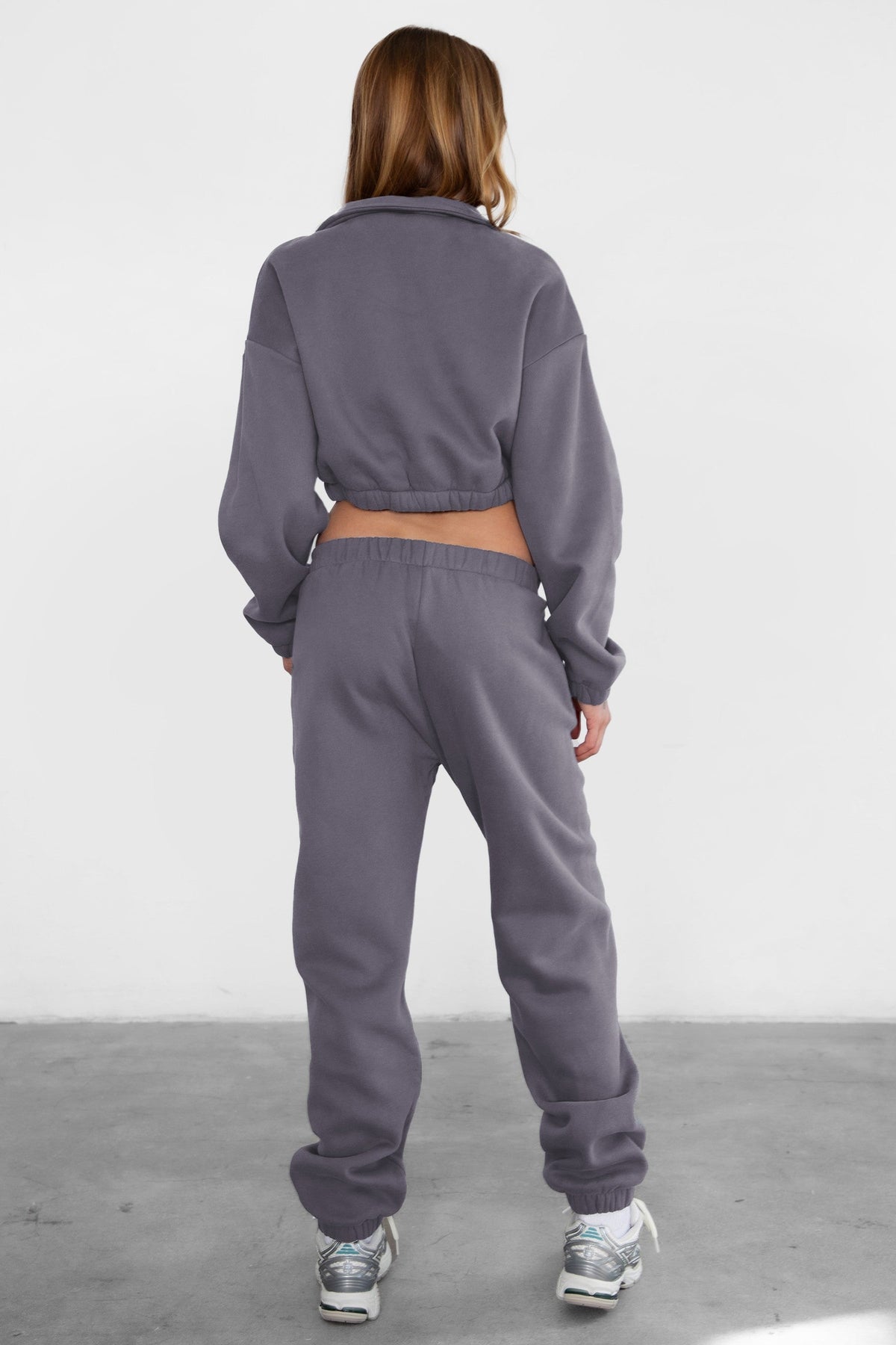 DOVE PLUS SIZE Plush Fleece High Waist Sweatpants