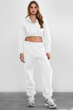 DOVE PLUS SIZE Plush Fleece High Waist Sweatpants
