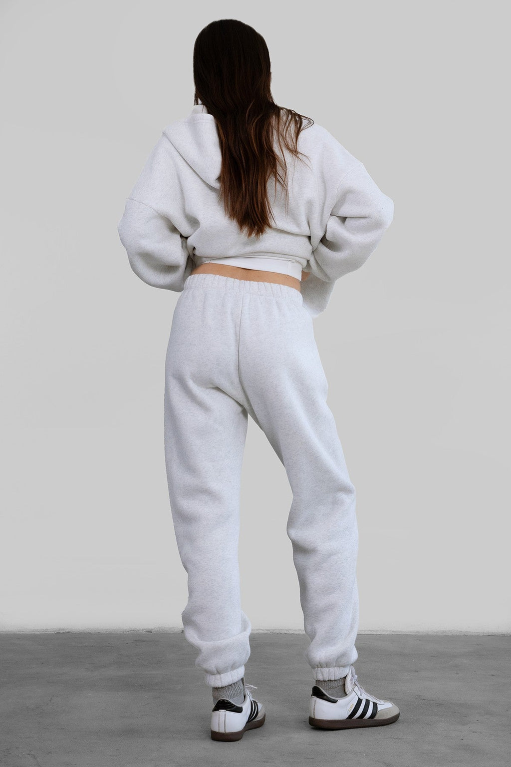 DOVE PLUS SIZE Plush Fleece High Waist Sweatpants