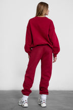 DOVE PLUS SIZE Plush Fleece High Waist Sweatpants