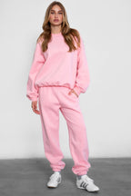 DOVE PLUS SIZE Plush Fleece High Waist Sweatpants