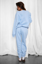 DOVE PLUS SIZE Plush Fleece High Waist Sweatpants