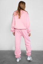 DOVE PLUS SIZE Plush Fleece High Waist Sweatpants