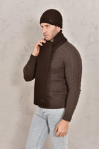 Loro Piana Cashmere Knit Hat Scarf Set #6664