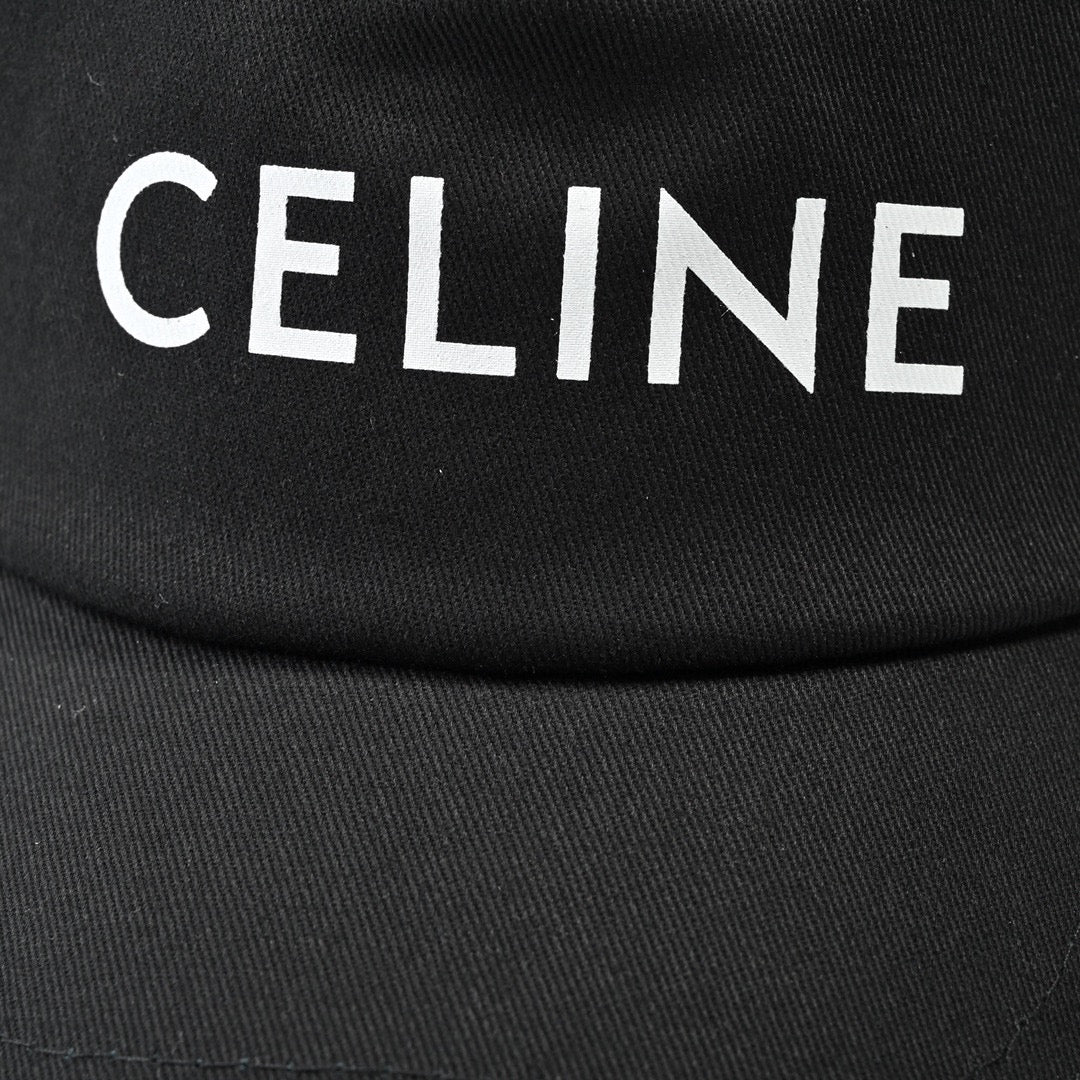 Celine Embroidered  duck tongue baseball visor Hat Cap Accessories #3217