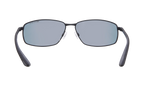 PIVOT SIX M SUNGLASSES BLACK / DARK GREY / GREY / RED MIRROR DQ0927 011