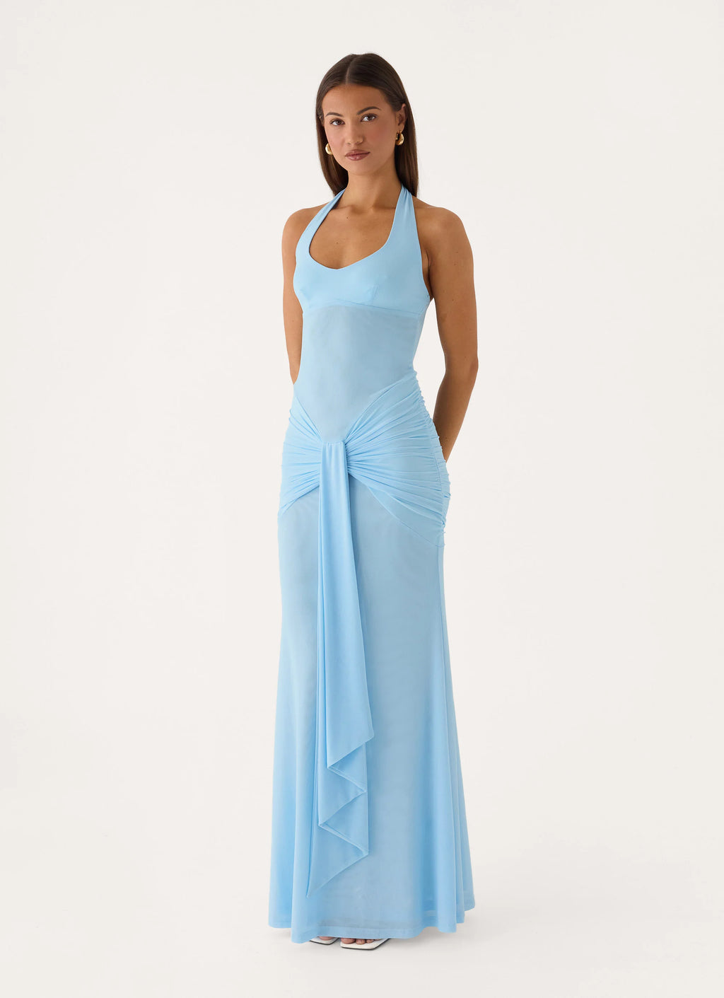 Myrhee Maxi Dress - Blue