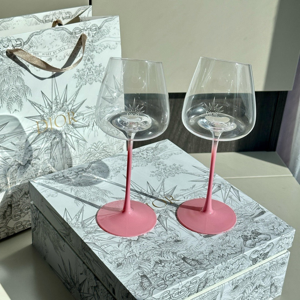 Star Gradient Wine Glass Set 2-Piece