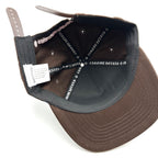 Chrome Hearts Men's Cross Leather-covered Embroidered Letter Print Trendy Baseball Cap Hat #77444