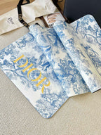 Toile de Jouy Yoga Mat