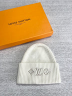 Louis Vuitton Knitted Embroidered Logo Hat Cap #96618
