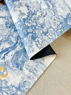 Toile de Jouy Yoga Mat
