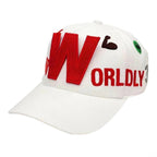 Walter Van Beirendonck Walter Van Beirendonck Rainbow Alien Stereo Baseball Cap W Letter Embroidered Duck Hat Accessories Ngvp #2412
