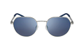 Traveler Trend Mirrored Sunglasses Silver IB3538X 012