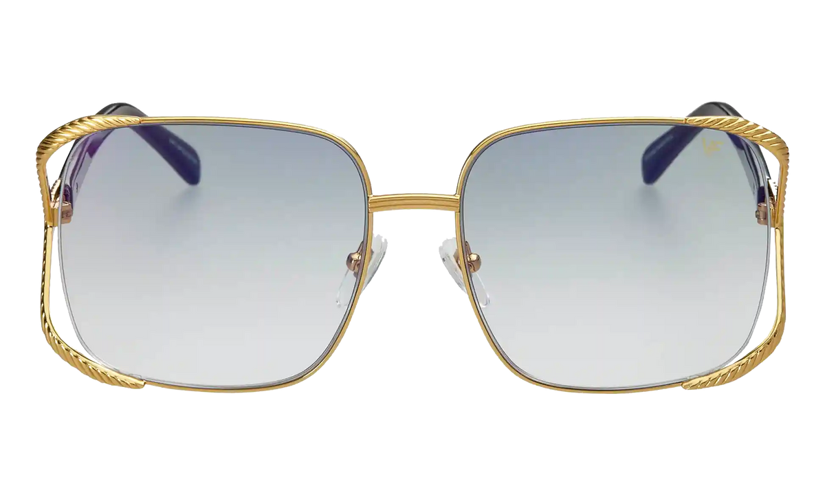 Vixen 24KT Yellow Gold / Black / Powder Green Flash Purple MPVX2 0001 23T1