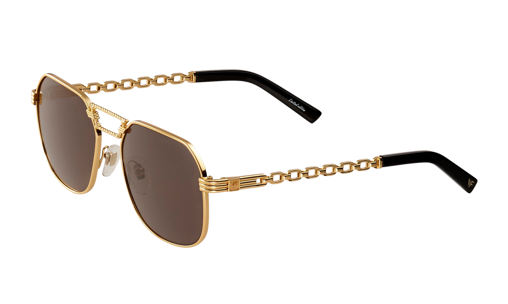 CEO Equestrian 24KT Yellow Gold / Black EQCE2 0001 19D5