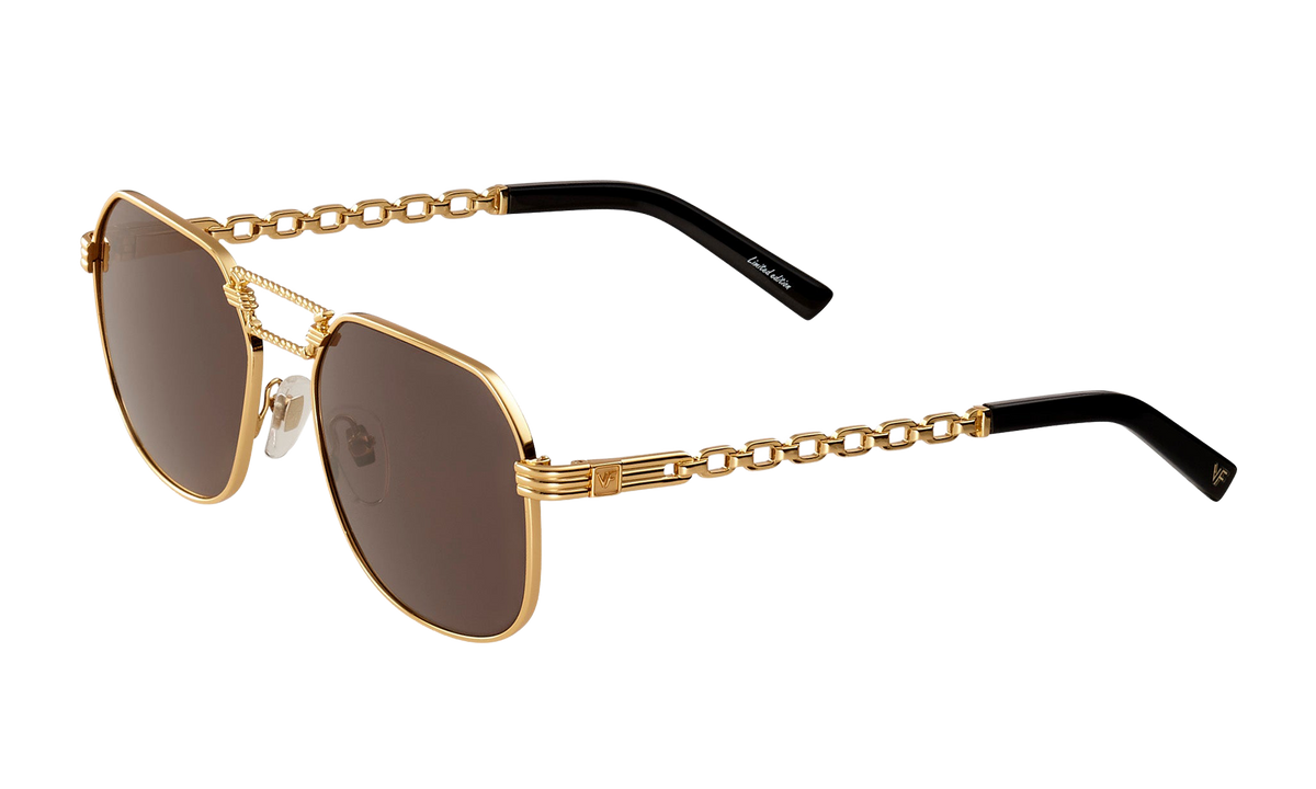 CEO Equestrian 24KT Yellow Gold / Black EQCE2 0001 19D5