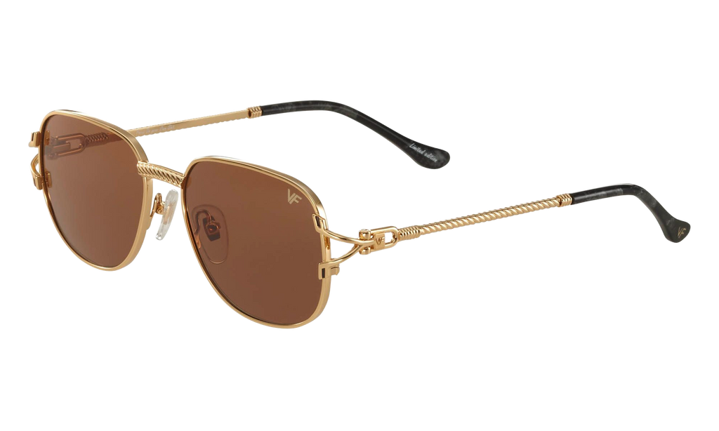 Mayor Deluxe Edition 18KT Yellow Gold / Brown DXMY2 0001 20C8