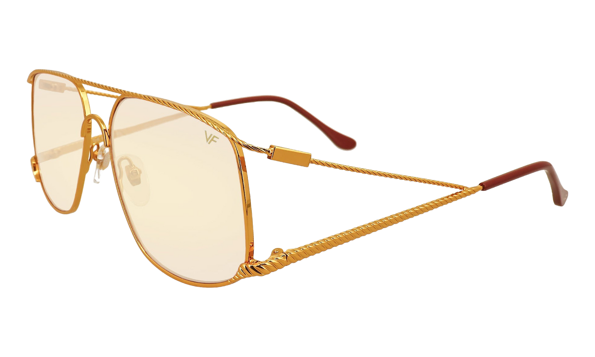 The Butcher 24KT - Size B Yellow Gold / Amber MPBU2 0011 35T1