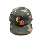 Chrome Hearts Men's Cross Leather-covered Embroidered Letter Print Trendy Baseball Cap Hat #77444