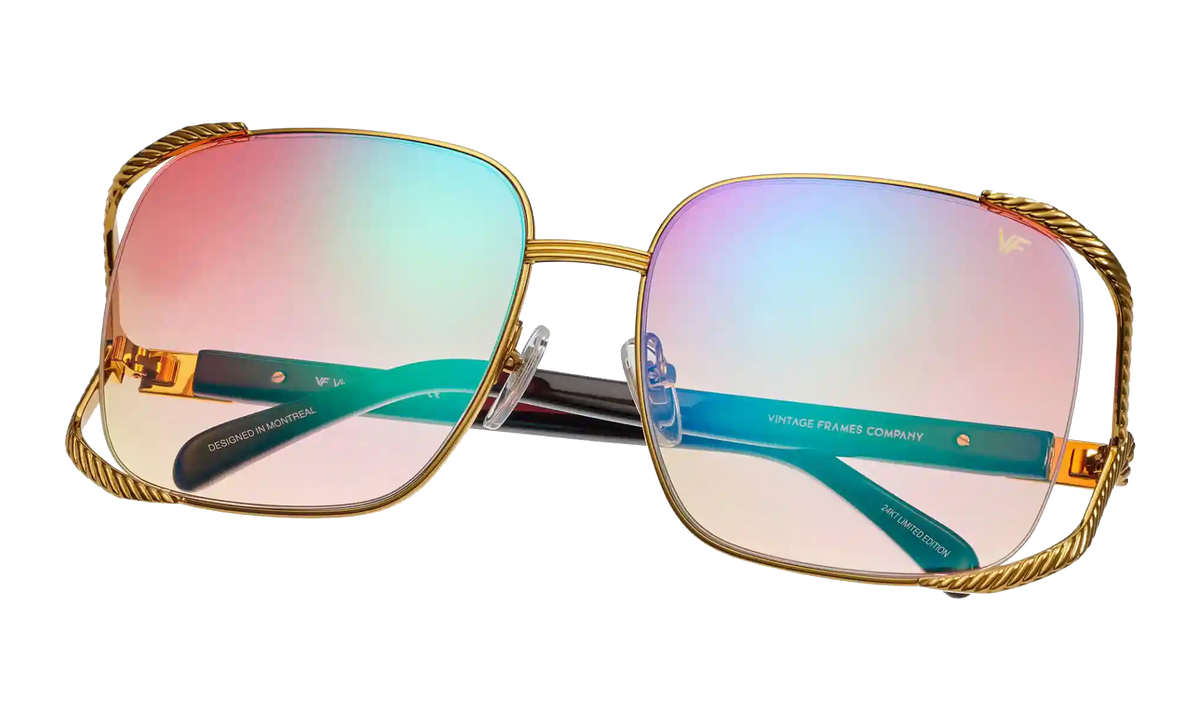 Vixen 24KT Yellow Gold / Black / Candy Pink Multiflash MPVX2 0005 23C1