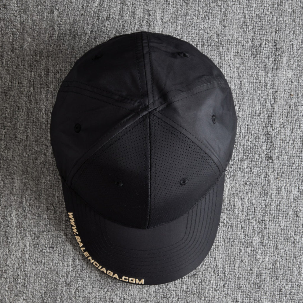 Balenciaga Men's Women's Cap Top Logo Embroidery Mesh Solid Color Duck Tongue Cap Casual Hat Average Size Adjustable  Accessories #81337