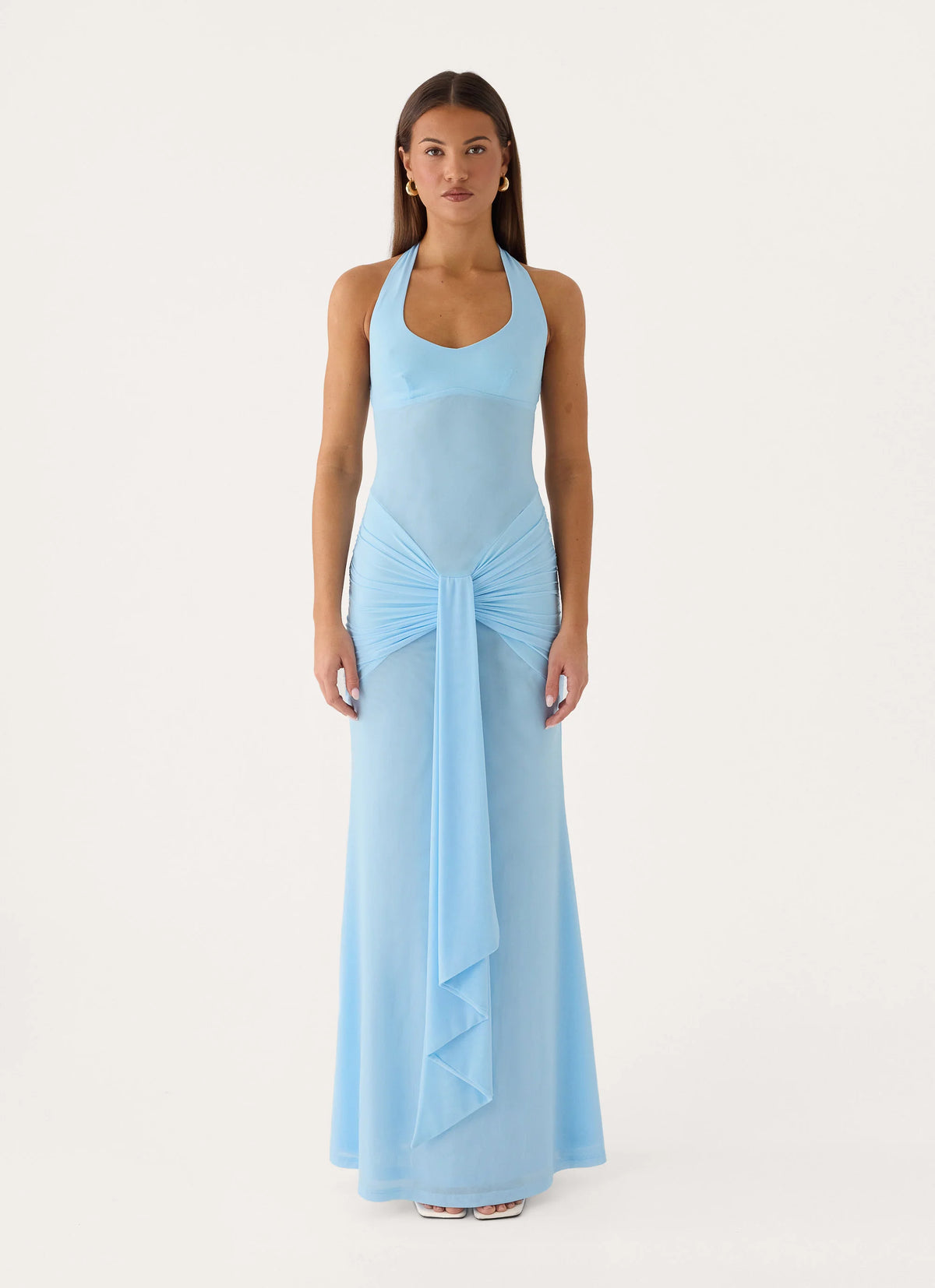 Myrhee Maxi Dress - Blue