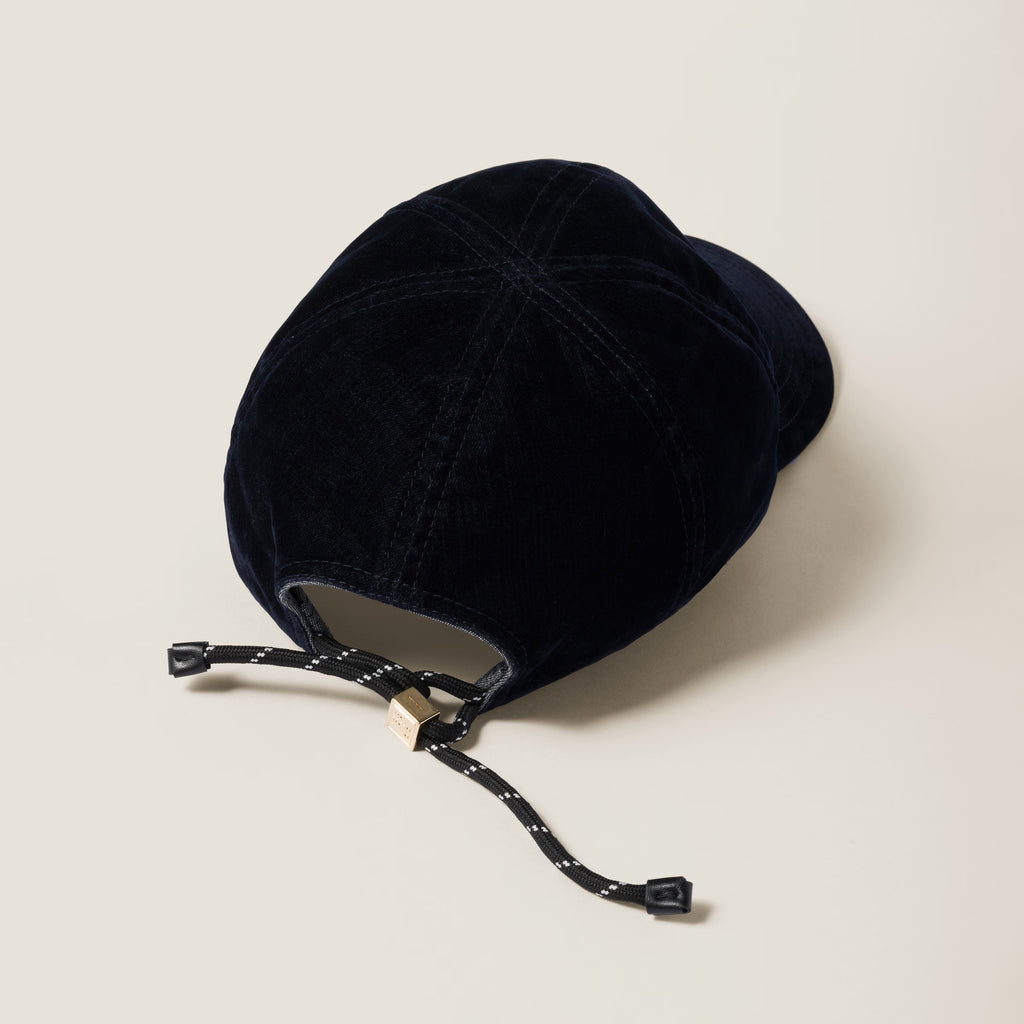 MiuMiu Men's And Women's Fall/winter Fashion Casual Solid Color Letter Embroidered Velvet Texture Baseball Cap Duckbill Hat Hat  Accessories #79538