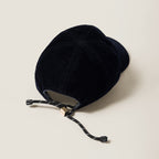 MiuMiu Men's And Women's Fall/winter Fashion Casual Solid Color Letter Embroidered Velvet Texture Baseball Cap Duckbill Hat Hat  Accessories #79538