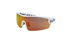 Rival Sunglasses Orange Mirror - Satin White 8700121 110941