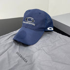 Balenciaga TRUCKER Men's And Women's Spring/Fall Fashion Casual Solid Color Nylon Technical Mesh Breathable Openwork Baseball Cap Hats Accessories #78892