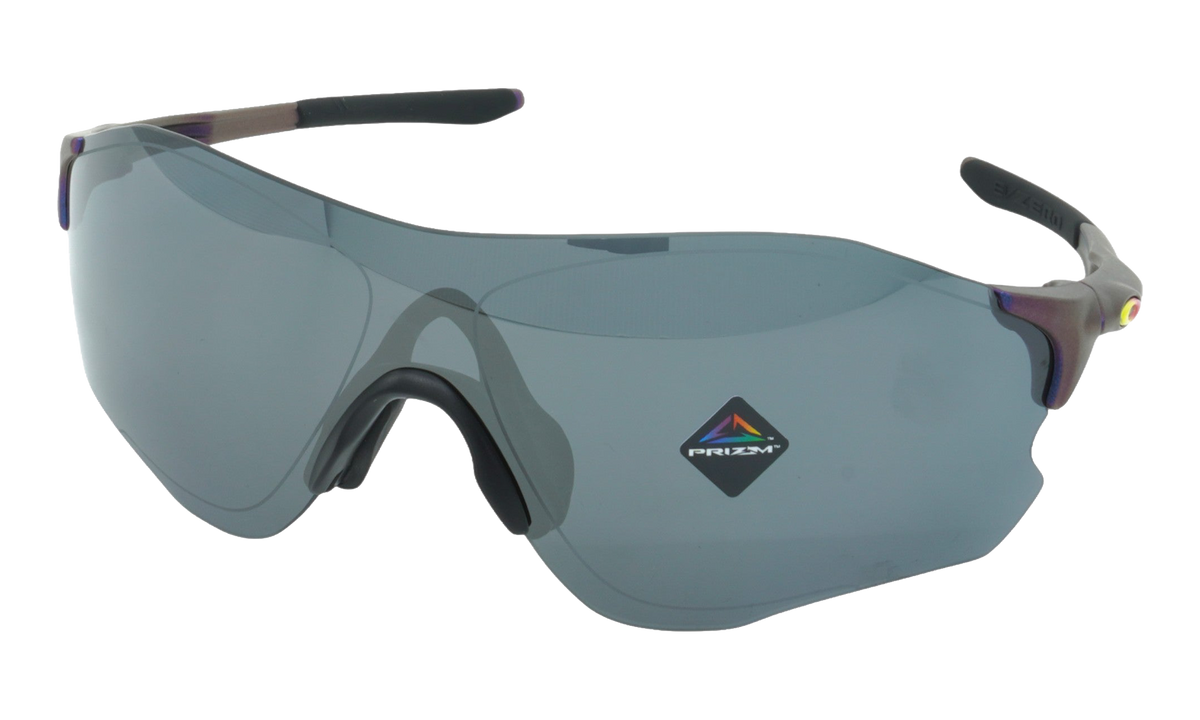 Evzero Path (A) Sunglasses Matte Cyan / Purple Colorshift / PRIZM Black OO9313 34