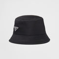 Prada Men's Black Re-Nylon Recycled Nylon Fisherman's Hat Cap #97754