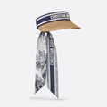 Dior D-Ocean Mitzah Women's Summer Knitted Sun Hat Cap #72553