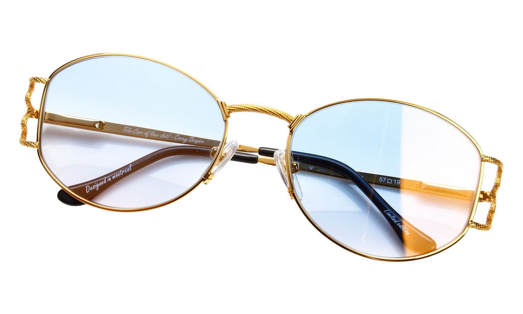Ghostface Masterpiece Edition 24KT Yellow Gold / Royal Blue Two-Tone Multi Flash MPGF2 0002