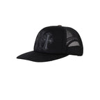 Chrome Hearts Patchwork Leather Three-flowered Hat #377125