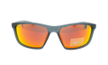 Valiant M Sunglasses Matte Dark Grey / Grey / Red Mirror FJ1998 021