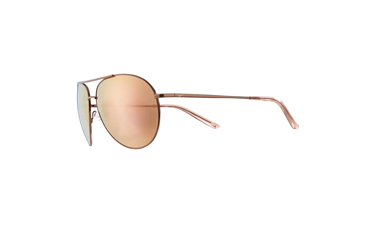 Chance Sunglasses Walnut / Brown / Rose Gold Mirror EV1218 266