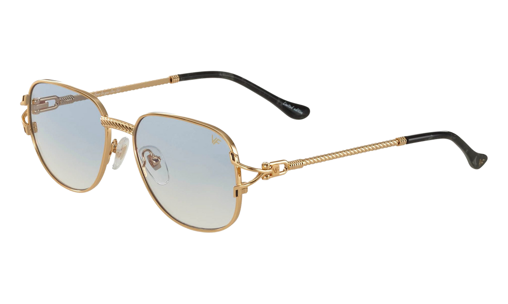 Mayor Deluxe Edition 18KT Yellow Gold / Sky Blue DXMY2 0002 29C8