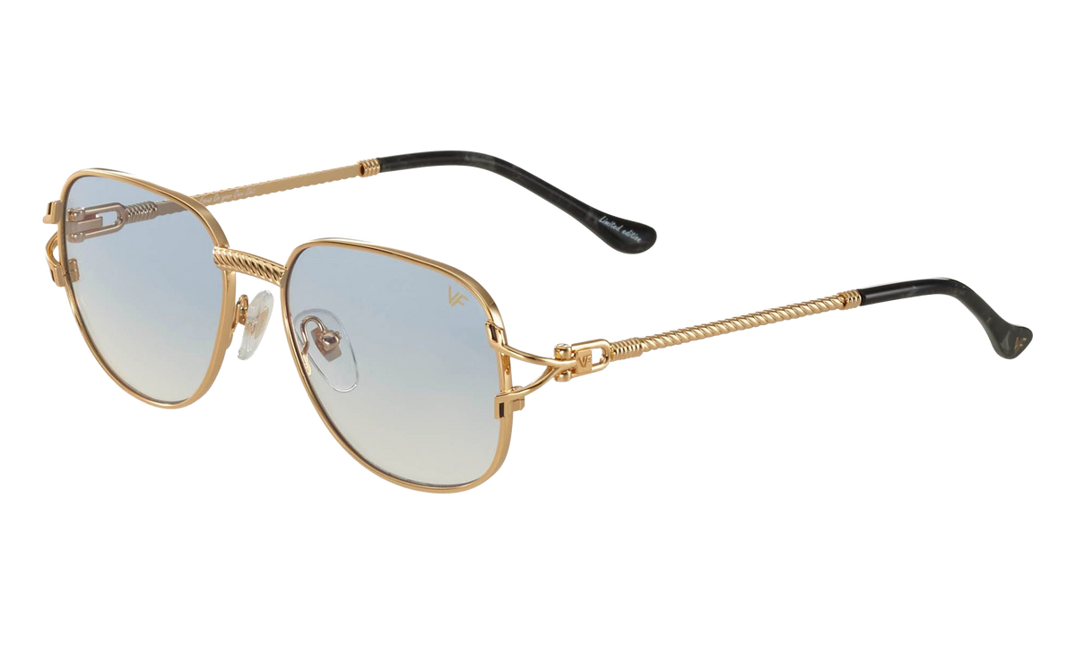 Mayor Deluxe Edition 18KT Yellow Gold / Sky Blue DXMY2 0002 29C8