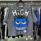 Bkys Stay High Devil Graphic Tee Grey