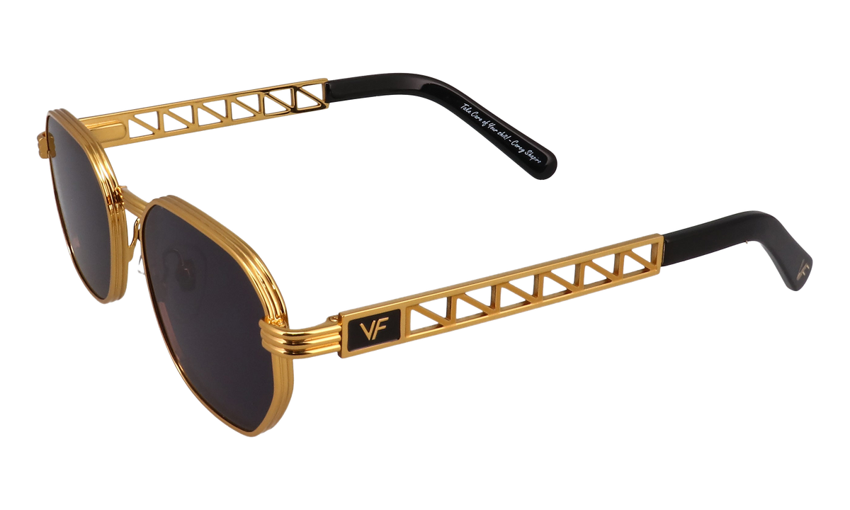 Detroit Player Jacques Cartier Edition 24KT Yellow Gold / Black JCDP2 0001 CUT 11C4