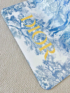 Toile de Jouy Yoga Mat
