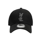 SAINT LAURENT Men's and Women's Solid Color Embroidered Logo Pattern Cotton Duck Tongue Cap Hat #98381