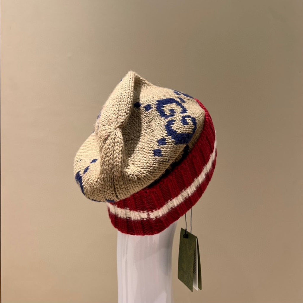 Gucci  Multicolor Wool Cotton Hat #6694