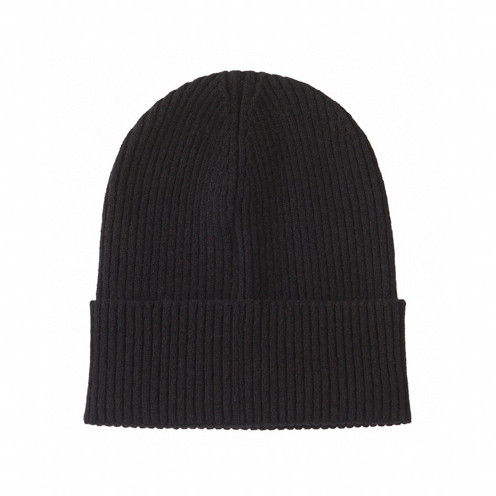 Moncle X Rickowen Men's and Women's Black Cashmere Pompom Hat Cap #97923